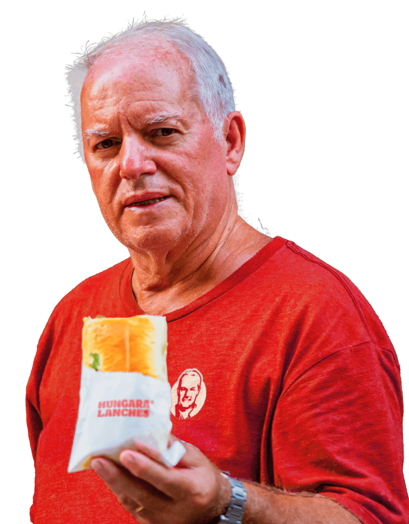 Seu Zé, fundador da Hungara Lanches