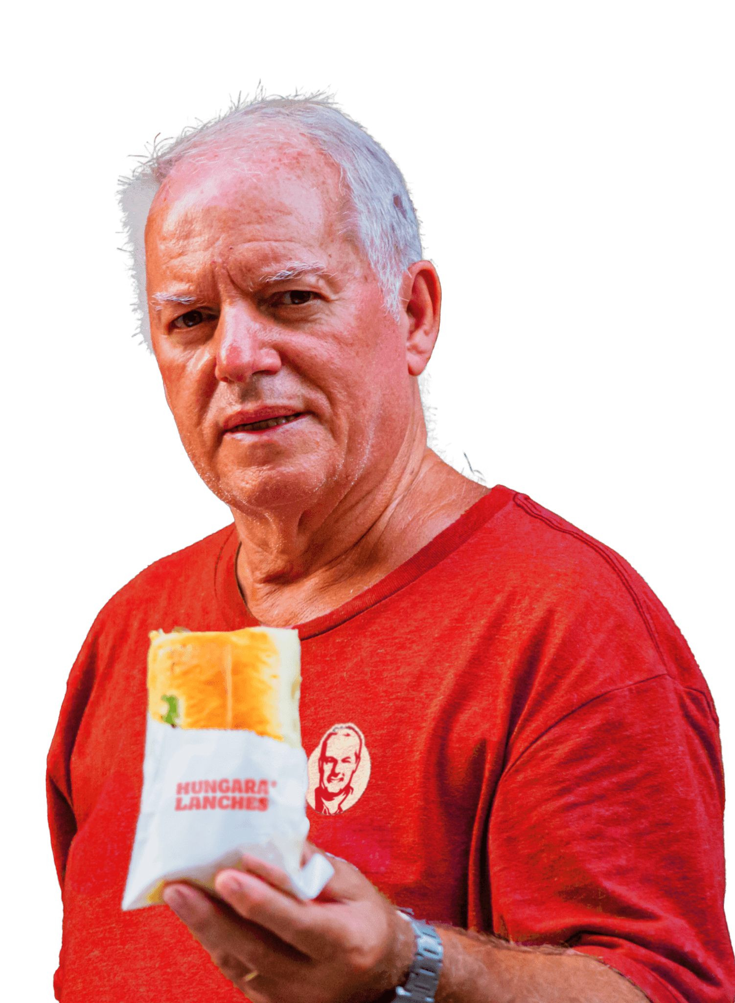 Seu Zé, fundador da Hungara Lanches